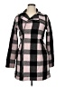 Roxy Checkered-gingham Pink Coat Size XL - photo 1
