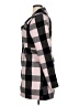 Roxy Checkered-gingham Pink Coat Size XL - photo 5