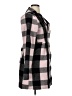 Roxy Checkered-gingham Pink Coat Size XL - photo 4