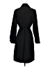 Gap 100% Polyester Black Trenchcoat Size S - photo 2