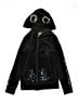 Justice Stars Black Jacket Size 10 - photo 1