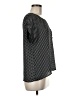 Jon & Anna 100% Polyester Polka Dots Black Short Sleeve Top Size M - photo 4