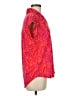 Soft Surroundings Red Short Sleeve Blouse Size M - photo 4