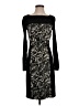 Kay Unger Black Cocktail Dress Size 4 - photo 1