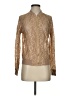 Missguided 100% Polyester Tan Long Sleeve Blouse Size 4 - photo 1