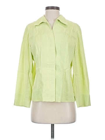 Anne Klein 3/4 Sleeve Button-Down Shirt (view 1)