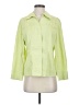 Anne Klein Green 3/4 Sleeve Button-Down Shirt Size S - photo 1