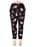 Torrid Floral Black Yoga Pants Size 2X Plus (2) - photo 1