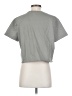Splendid 100% Cotton Gray Short Sleeve Top Size S - photo 2