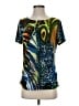 Peter Nygard Blue Short Sleeve Top Size S (estimated) - photo 1