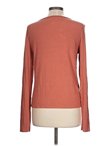 American Eagle Outfitters Long Sleeve Henley (view 2)