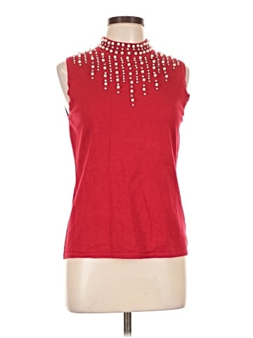 Adrianna Papell Sleeveless T-Shirt (view 1)