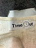 Time Out Ivory Short Sleeve Blouse Size L - photo 7