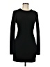 Zara Solid Black Cocktail Dress Size M - photo 1