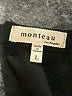 Monteau 100% Polyester Black Sleeveless Blouse Size L - photo 7