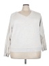Buffalo by David Bitton Silver Long Sleeve Top Size XXL - photo 1