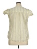 dip 100% Cotton Yellow Short Sleeve Blouse Size XL - photo 2