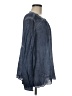 Tommy Hilfiger 100% Rayon Blue Long Sleeve Blouse Size M - photo 4