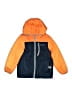 London Fog 100% Polyester Color Block Orange Windbreaker Size 7 - photo 1
