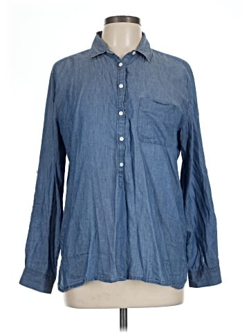 Ann Taylor LOFT Long Sleeve Polo (view 1)