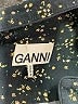 Ganni Floral Blue 3/4 Sleeve Blouse Size EU 34 / US 4 - photo 7
