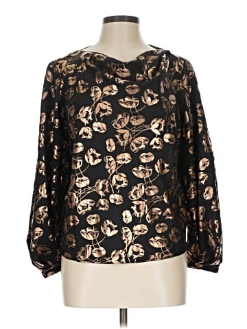 Ann Taylor Factory Long Sleeve Blouse (view 1)