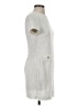 Bebop 100% Polyester Tweed Ivory Casual Dress Size XS - photo 4