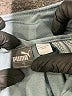 Puma 100% Polyester Silver Zip Up Hoodie Size 7 - photo 3