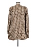 Etcetera Print Gold Wool Blazer Size 8 - photo 2