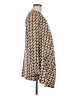 Etcetera Print Gold Wool Blazer Size 8 - photo 4