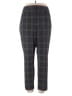 Worthington Plaid Gray Casual Pants Size 20w - photo 1