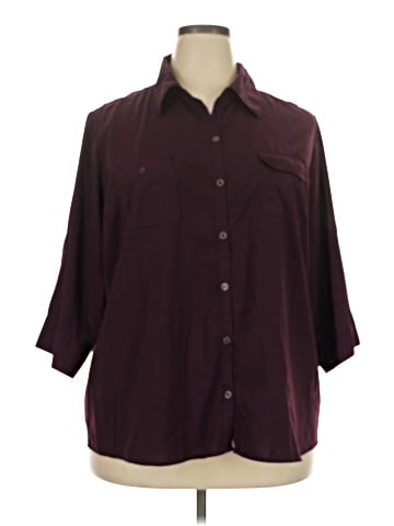 Croft & Barrow 3/4 Sleeve Blouse (view 1)