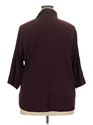 Croft & Barrow 3/4 Sleeve Blouse (view 2)