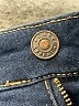 Curve Appeal Solid Blue Jeans Size 33 waist - photo 4