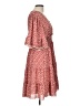 Max Studio 100% Polyester Hearts Red Casual Dress Size L - photo 4
