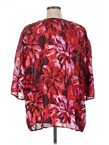 Catherines 3/4 Sleeve Blouse (view 2)