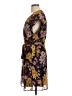 DR2 100% Polyester Paisley Brown Casual Dress Size L - photo 5