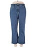 Bill Blass Chevron-herringbone Blue Jeans Size 20 - photo 1