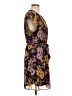 DR2 100% Polyester Paisley Brown Casual Dress Size L - photo 4