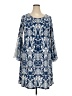 MSK Paisley Blue Casual Dress Size XXL (estimated) - photo 1
