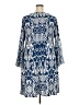 MSK Paisley Blue Casual Dress Size XXL (estimated) - photo 2