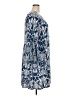 MSK Paisley Blue Casual Dress Size XXL (estimated) - photo 4