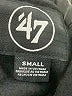 47 Brand Black Pullover Hoodie Size S - photo 7