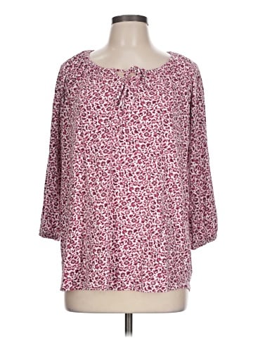 Lands' End 3/4 Sleeve T-Shirt (view 1)