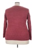 Cj Banks Burgundy Pullover Sweater Size 2X - photo 2