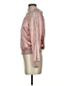 Bebe Pink Long Sleeve Silk Top Size S - photo 5