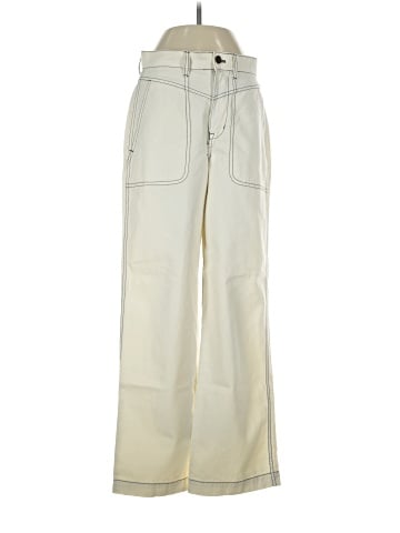 Madewell Wide-Leg Utility Pants in Garment-Dyed Canvas (view 1)