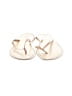 J.Crew 100% Leather Ivory Flip Flops Size 7 - photo 2