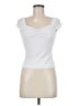 Almost Famous White Short Sleeve Top Size M - photo 1