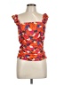 Rose + Olive 100% Polyester Orange Tube Top Size L - photo 1
